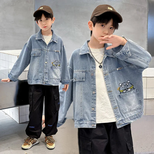 Kids Denim Boys Jacket