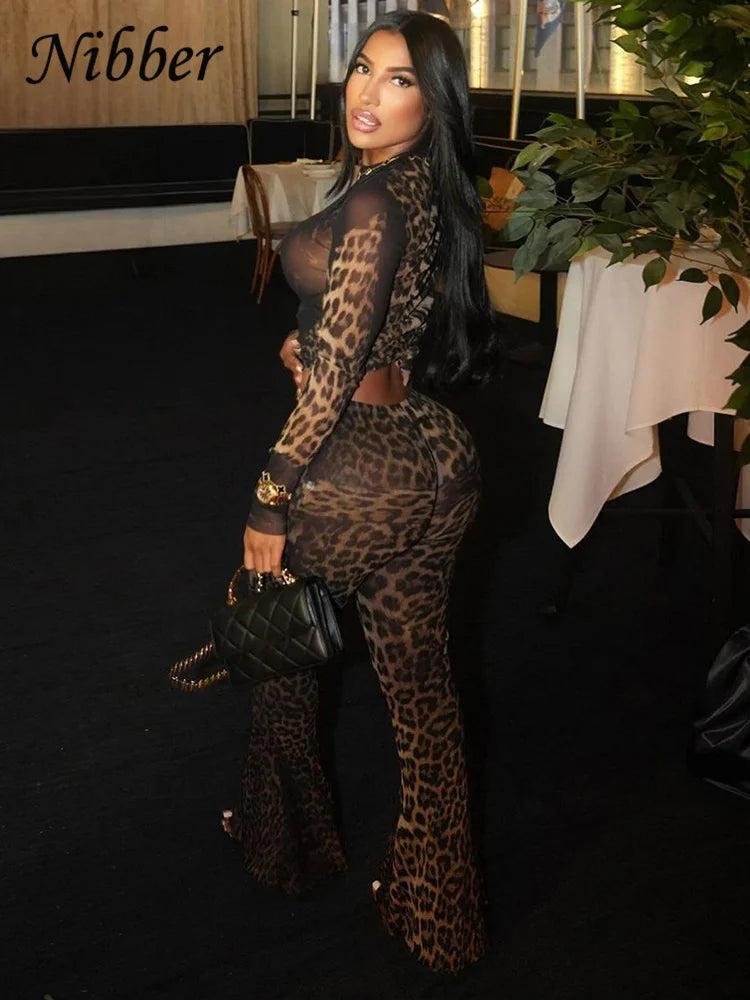 KK 2 Piece Set Croptop+Pants Matching Outfits