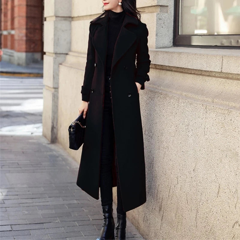 Women Winter Long Coated