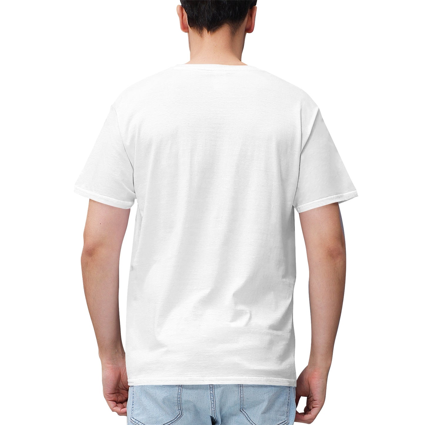 King 100% Cotton V‑Neck T‑shirt