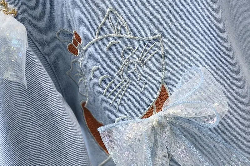 Kids Girls Denim Jacket