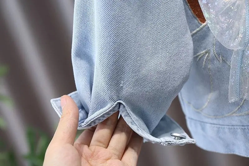 Kids Girls Denim Jacket