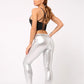 KK Laser Leather Leggings