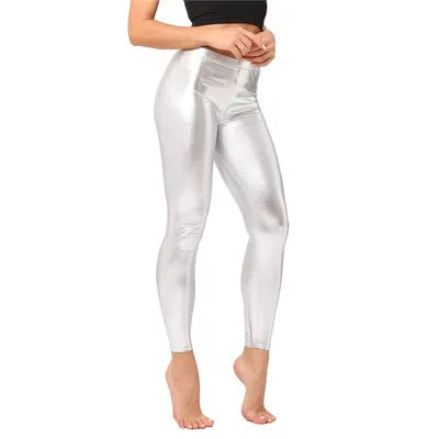 KK Laser Leather Leggings