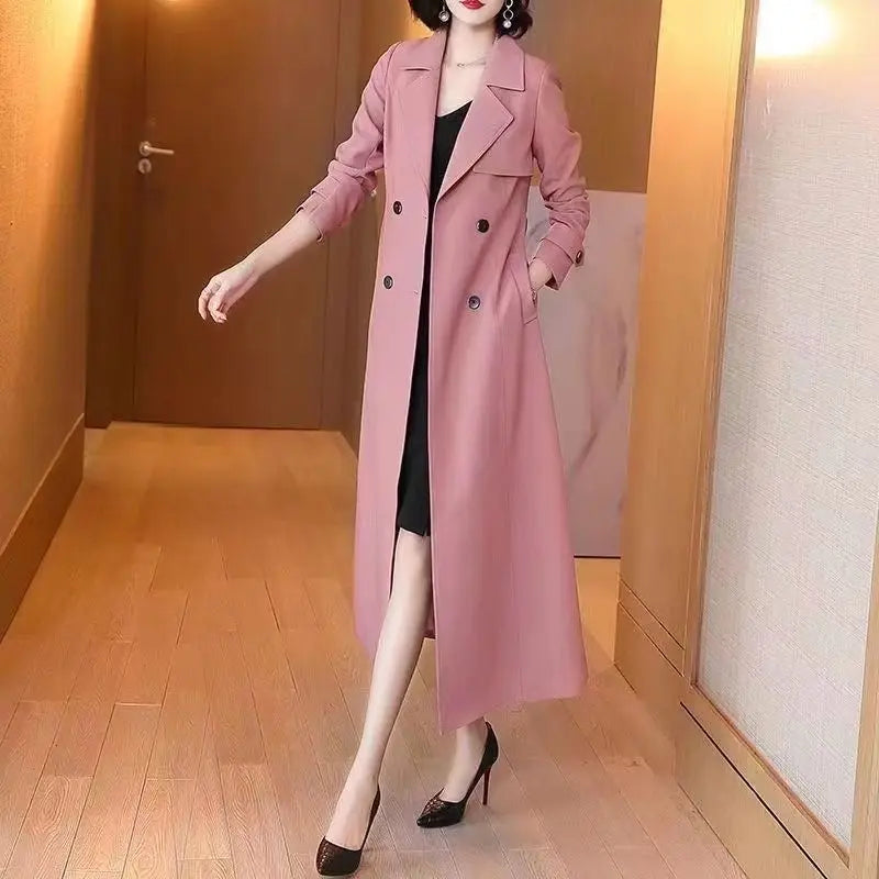 Long Elegant Trench Coat