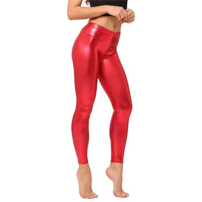 KK Laser Leather Leggings