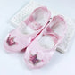 OEM Girls Soft Ballet Pink Canvas Dance Shoes in Wholesale for Soft Style Dance Practice