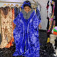 African Printed Evening Loose Maxi Dresses