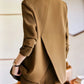Elegant Slim Business Women Windbreaker Suits