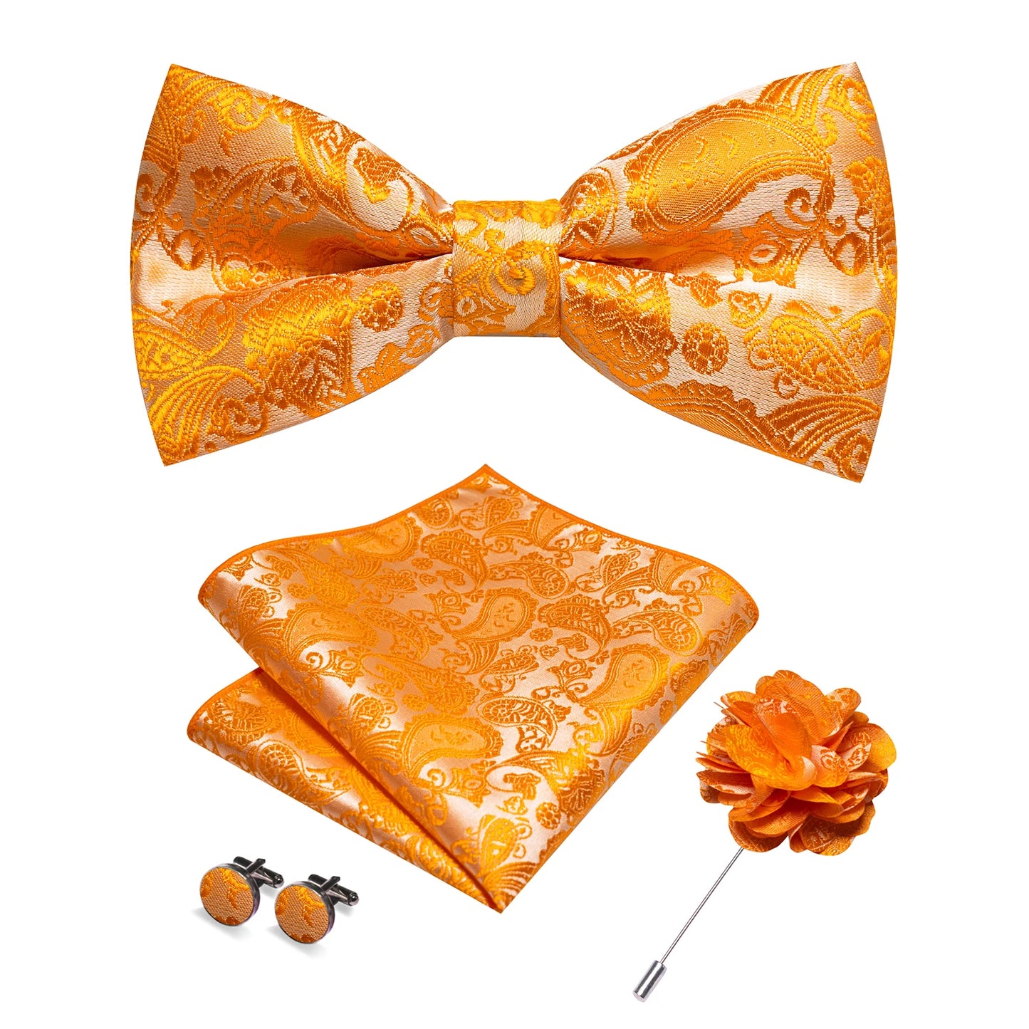 KK Paisley Mens Bow Tie