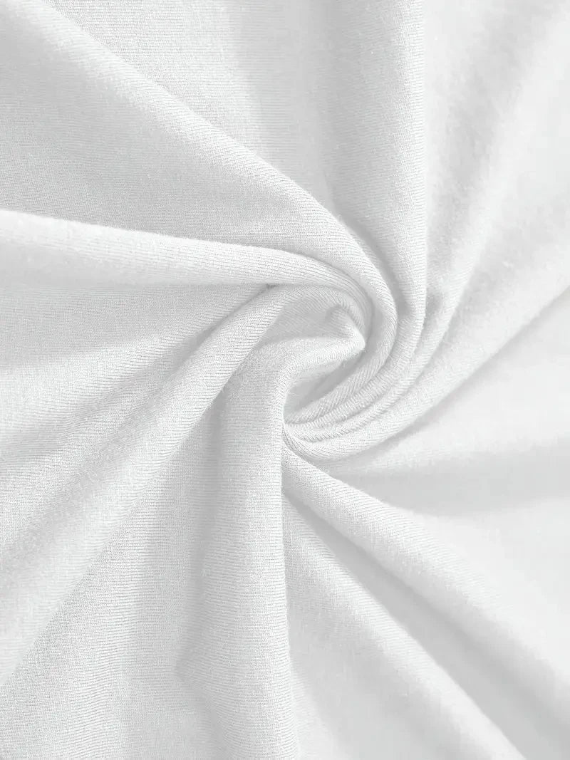 Men's summer 100% pure cotton fashionable casual loose sports yin-yang tree pattern print round neck short sleeved T-shirt top