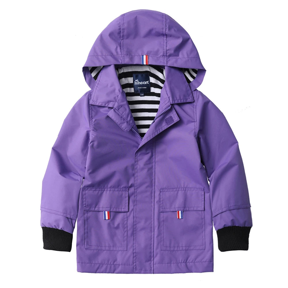 Kids Boys Girls Jackets Hooded
