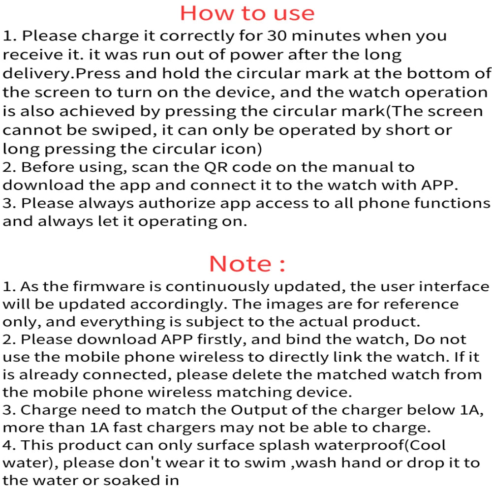 Smartwatch Unisex