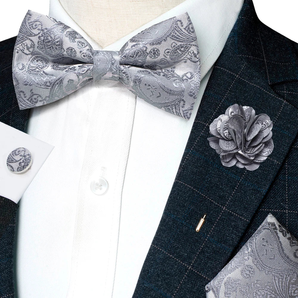 KK Paisley Mens Bow Tie