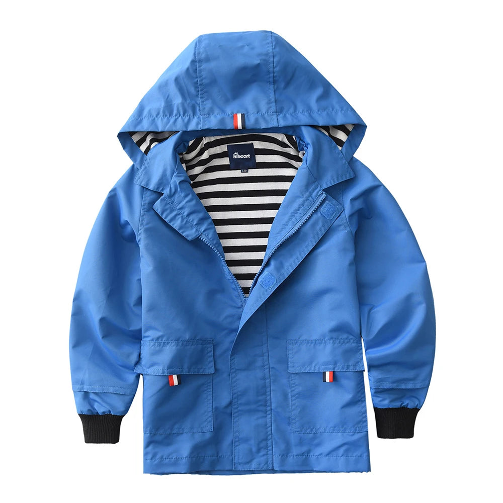 Kids Boys Girls Jackets Hooded