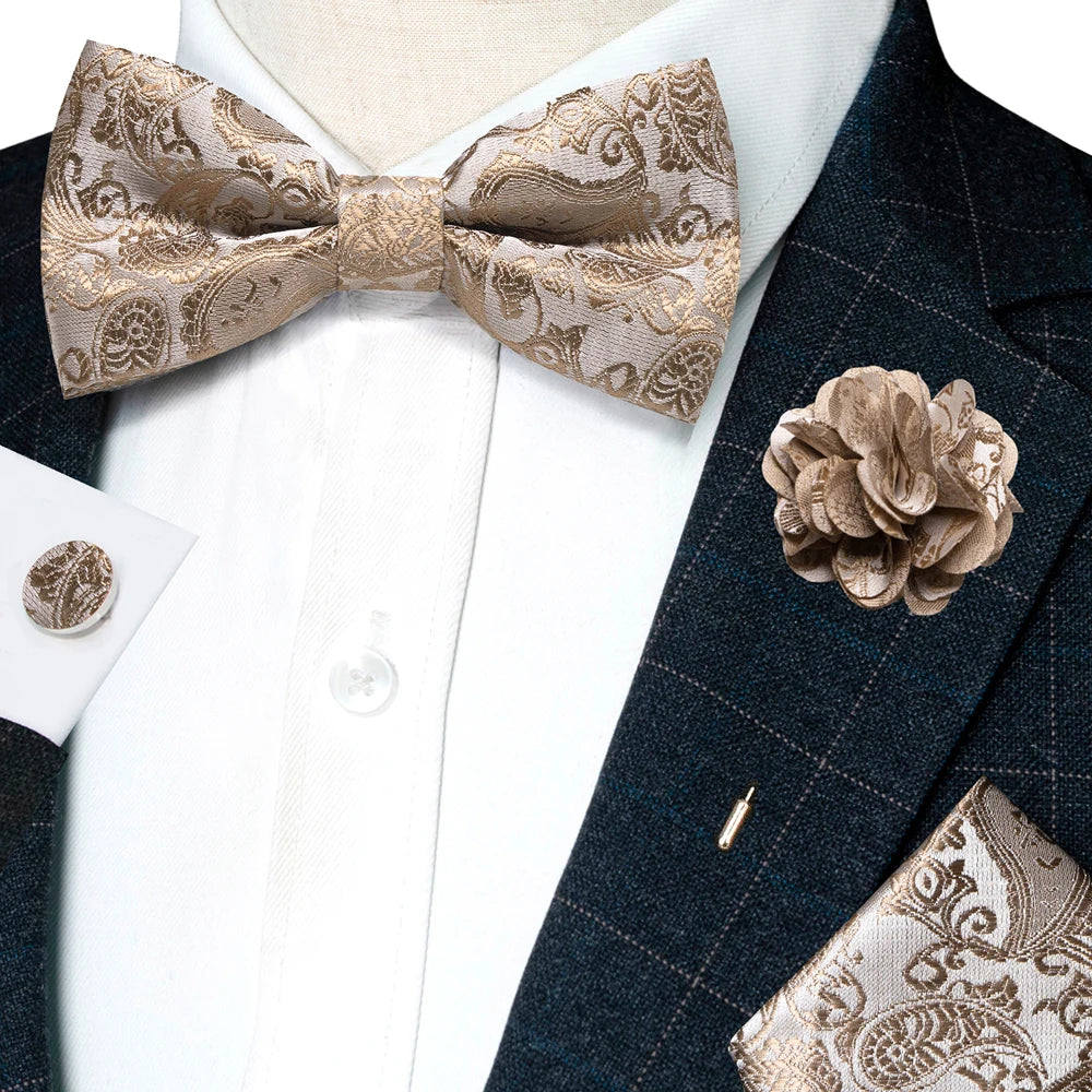 KK Paisley Mens Bow Tie