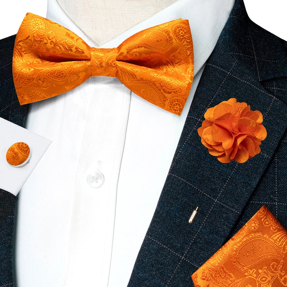 KK Paisley Mens Bow Tie