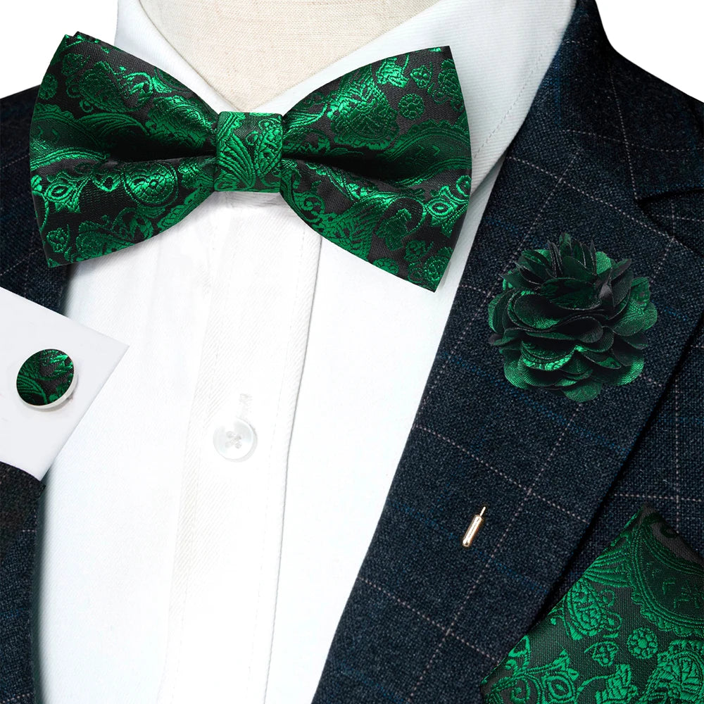 KK Paisley Mens Bow Tie
