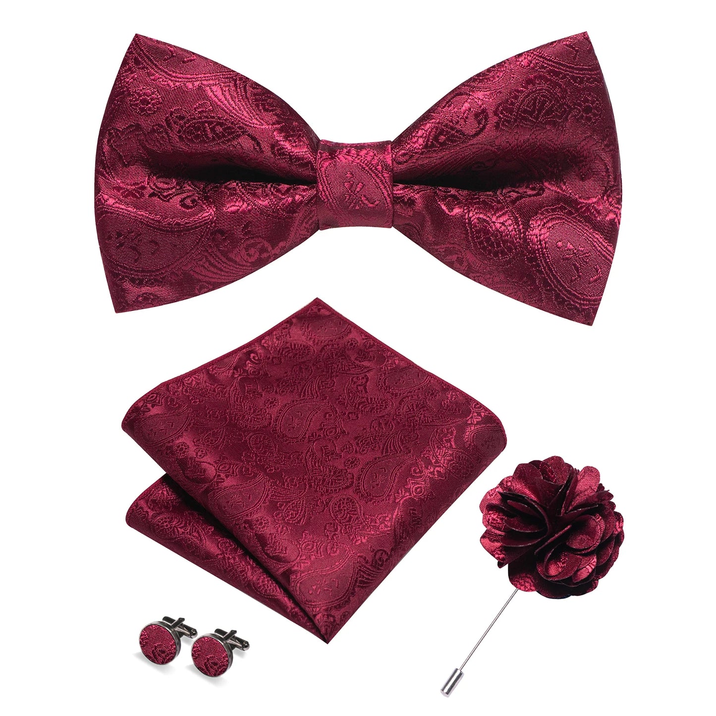 KK Paisley Mens Bow Tie