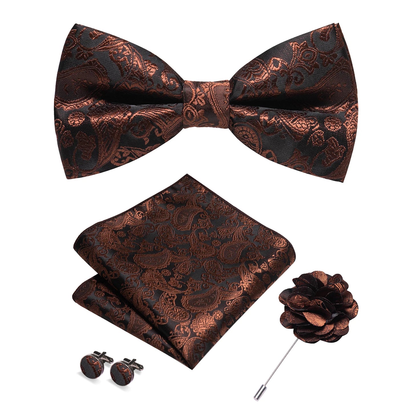KK Paisley Mens Bow Tie