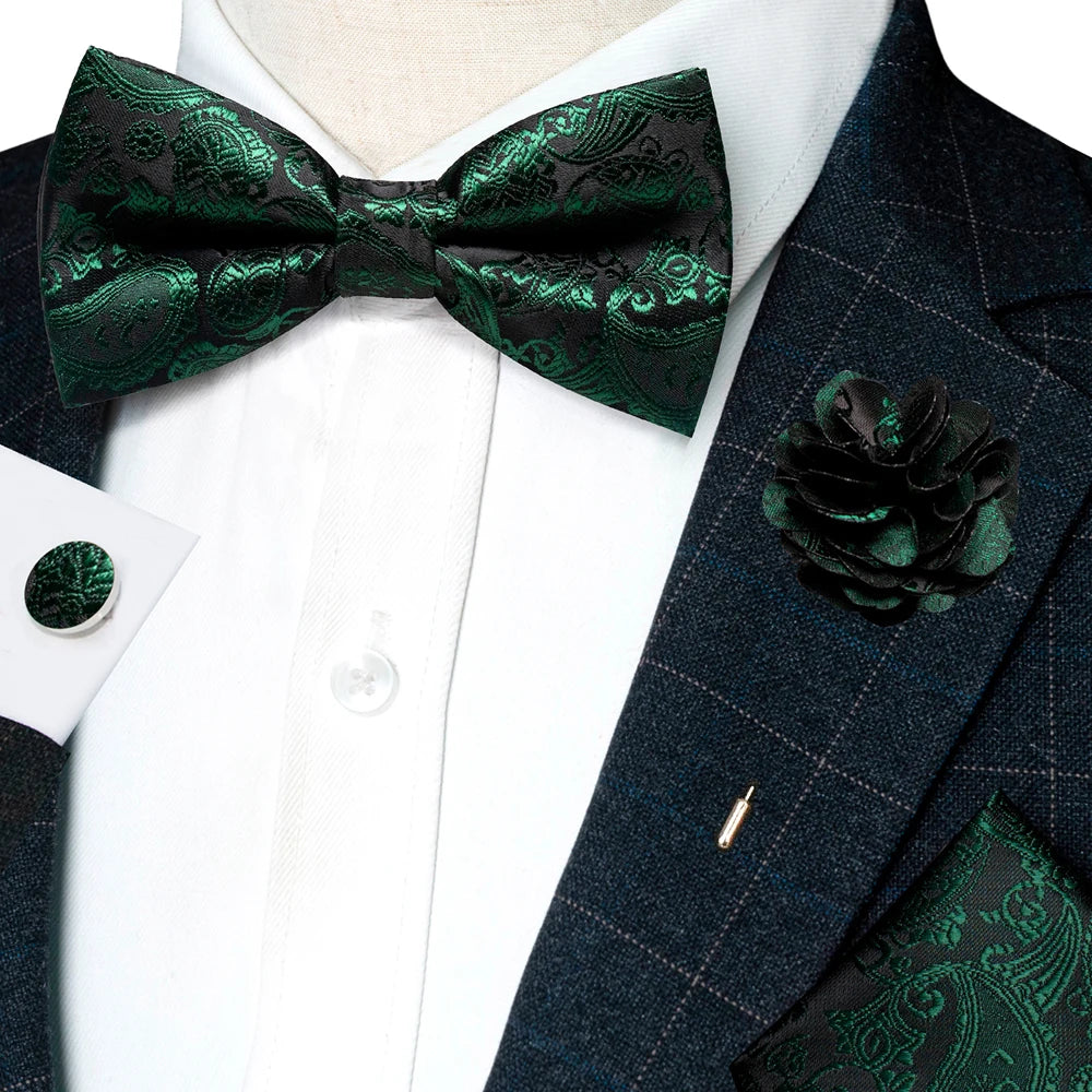 KK Paisley Mens Bow Tie