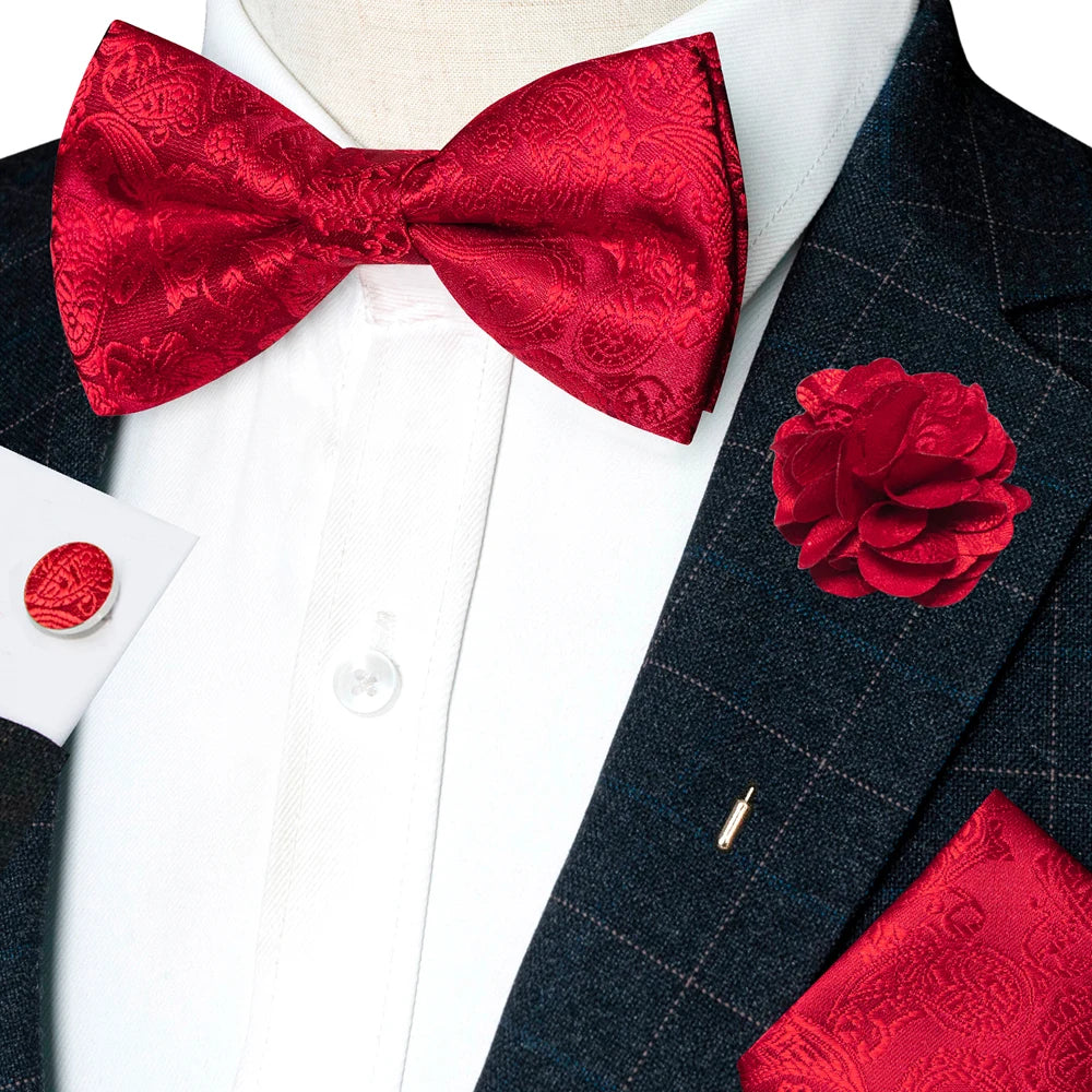 KK Paisley Mens Bow Tie