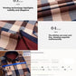 KK Men's Thick Warm Long Sleeve Plaid Shirts
