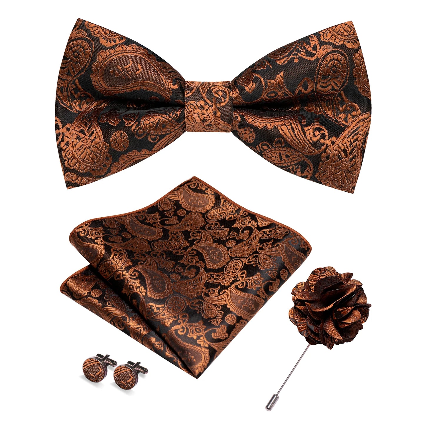 KK Paisley Mens Bow Tie
