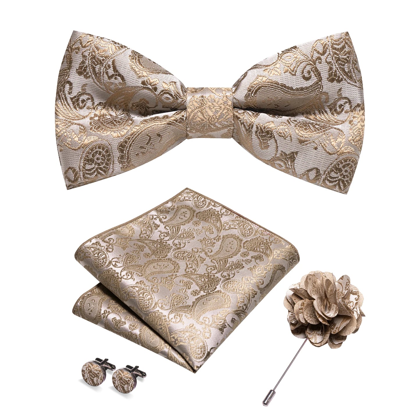 KK Paisley Mens Bow Tie