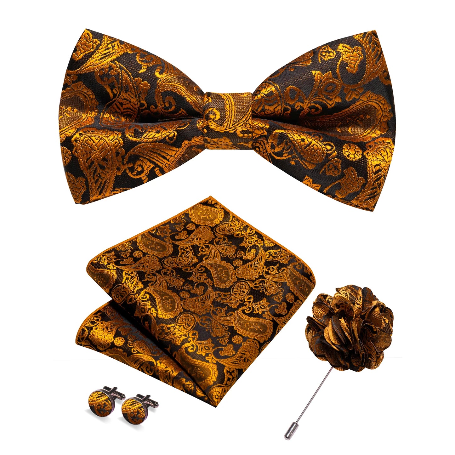 KK Paisley Mens Bow Tie