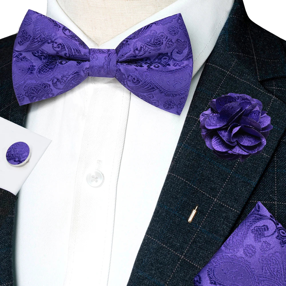 KK Paisley Mens Bow Tie