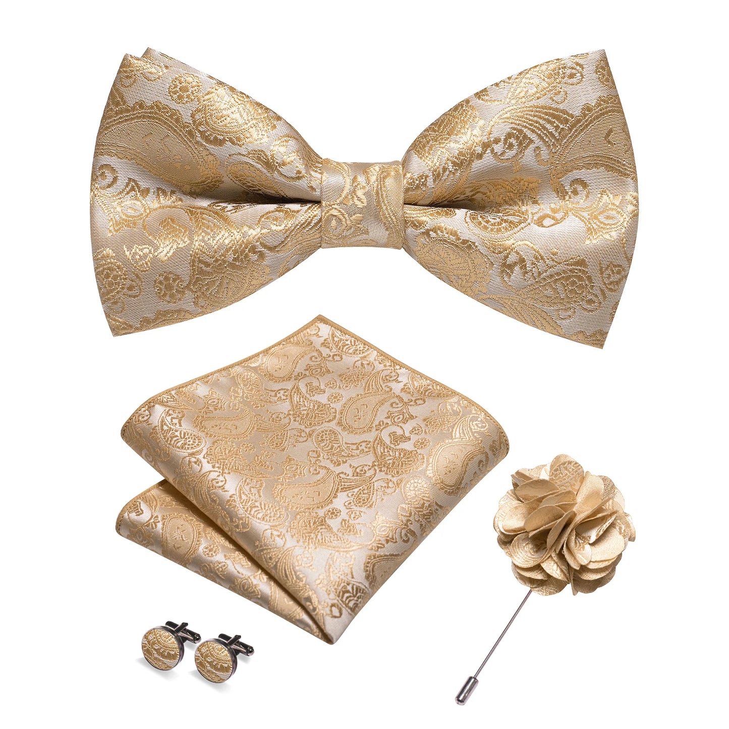 KK Paisley Mens Bow Tie