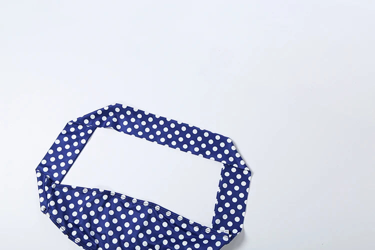 Weird Puss Hottie Polka Dot 2-Piece Set Women Halter Chest Wrapped Backless Top+Ruched Peach Hip Pants Stretch Skinny Clubwear