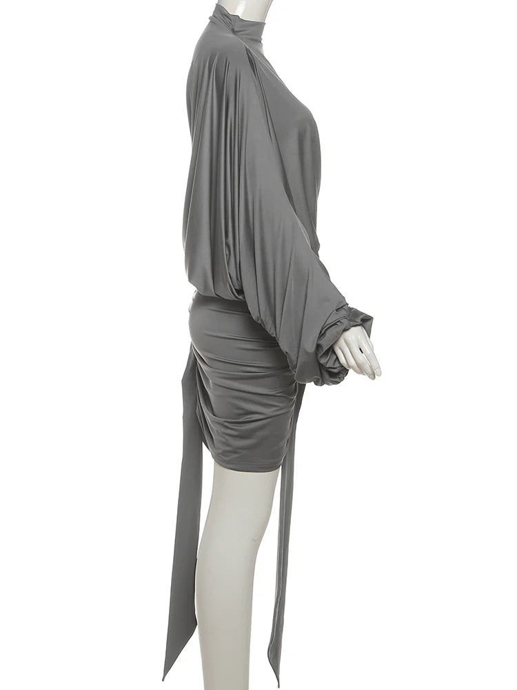 KK Ladies Shoulder Top+Shirring Ruched Peach