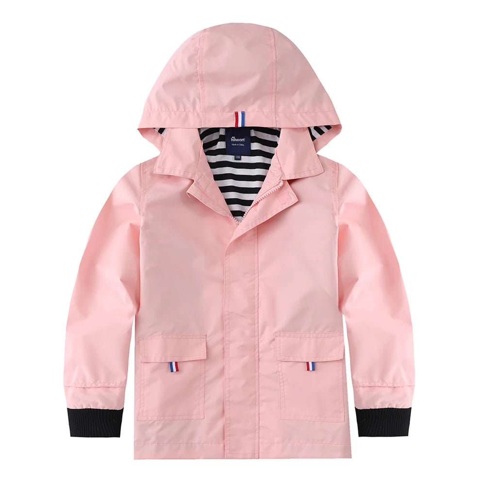 Kids Boys Girls Jackets Hooded