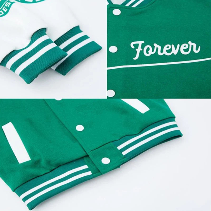 Kids Unisex Baseball Jackets