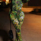 KK Women's Mesh Print
