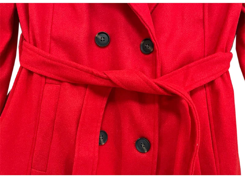 Women Winter Long Coated