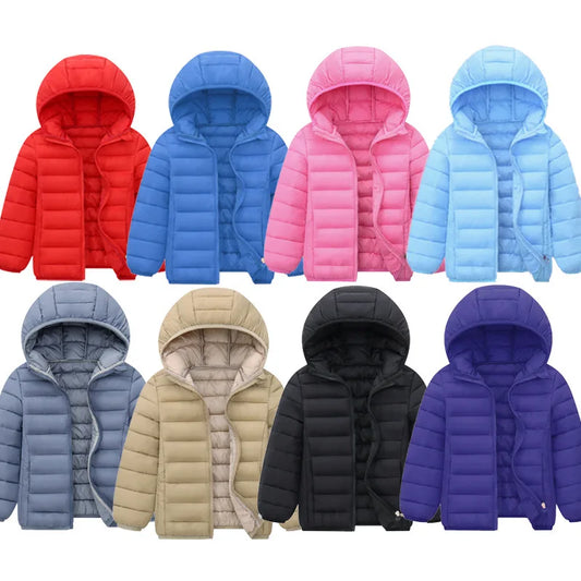 Kids Unisex Jackets For 3-14