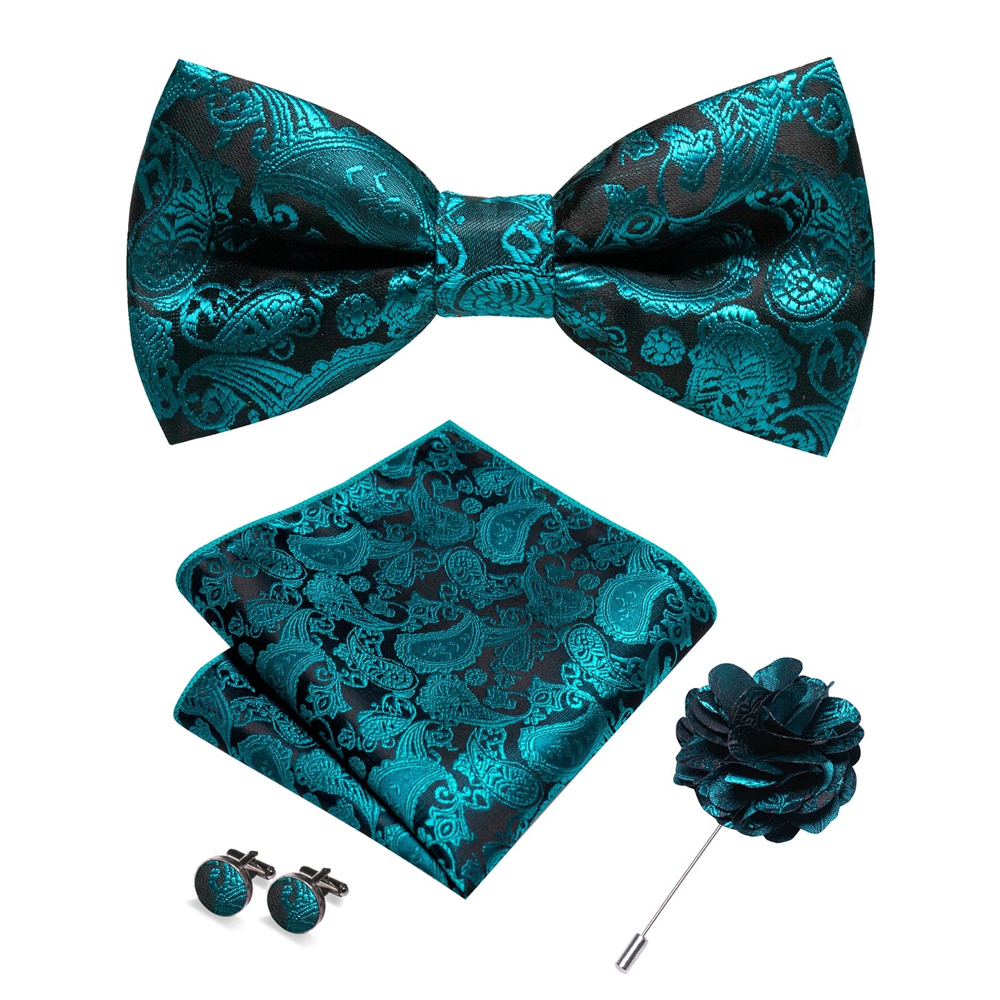 KK Paisley Mens Bow Tie