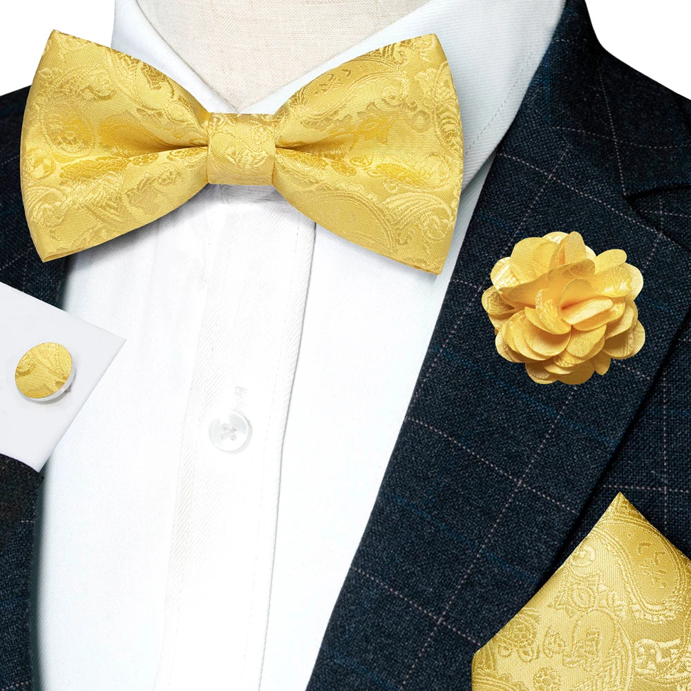 KK Paisley Mens Bow Tie