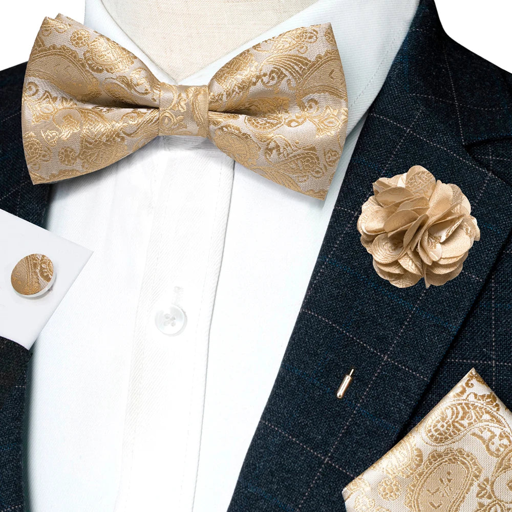 KK Paisley Mens Bow Tie