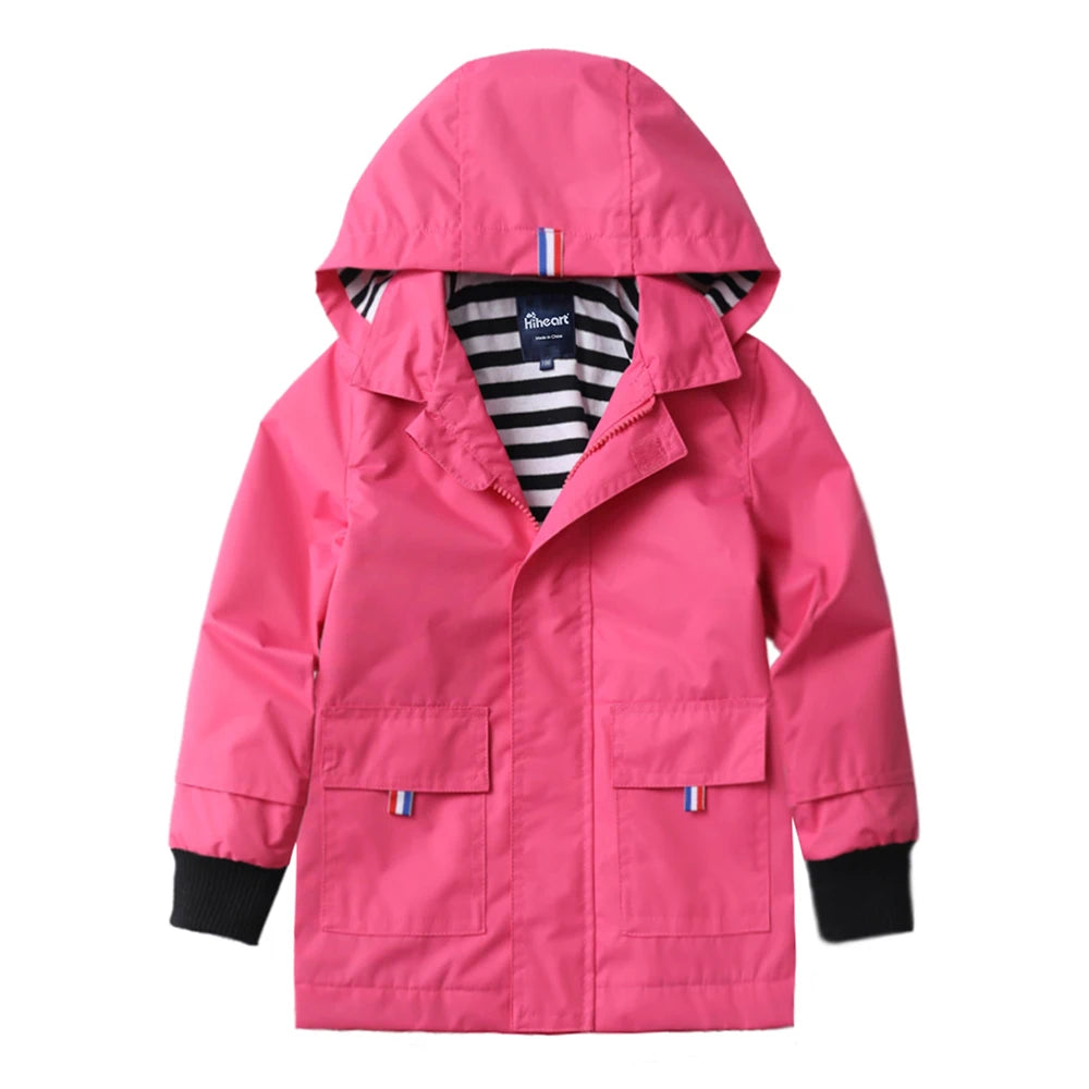 Kids Boys Girls Jackets Hooded