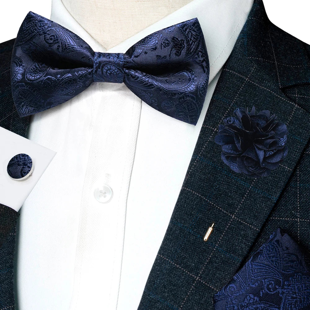 KK Paisley Mens Bow Tie