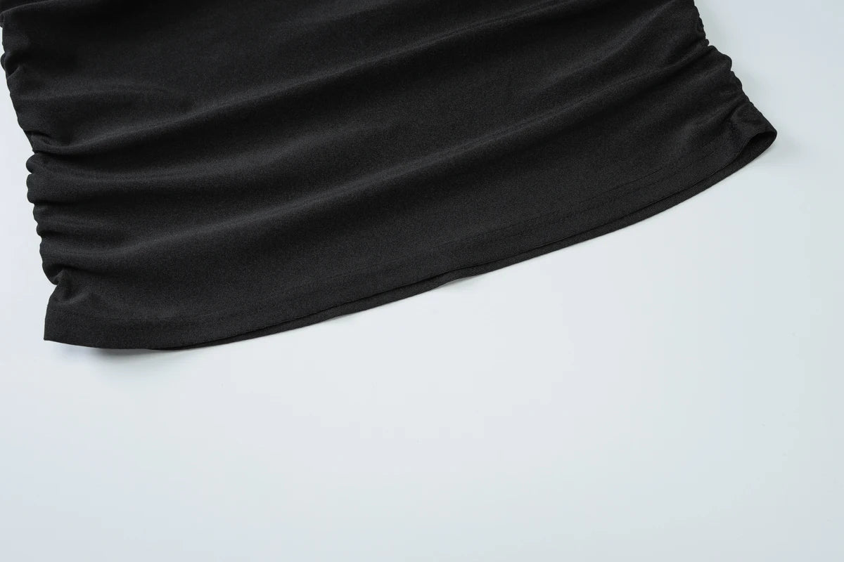 Dulzura Sleeveless Strapless Pleated Maxi Dress With Button Women’S Sexy Elegant Long Dress Party Club Office Spring Summer