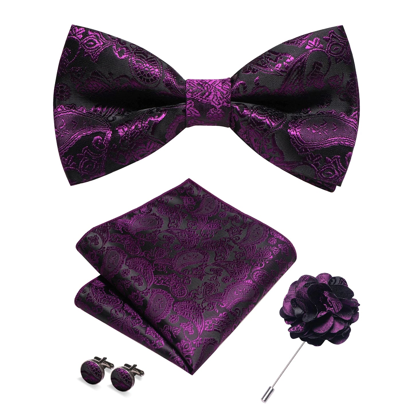 KK Paisley Mens Bow Tie