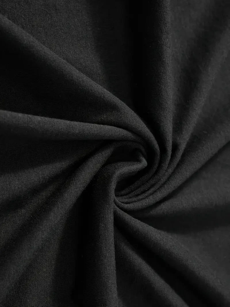 Men's summer 100% pure cotton fashionable casual loose sports yin-yang tree pattern print round neck short sleeved T-shirt top