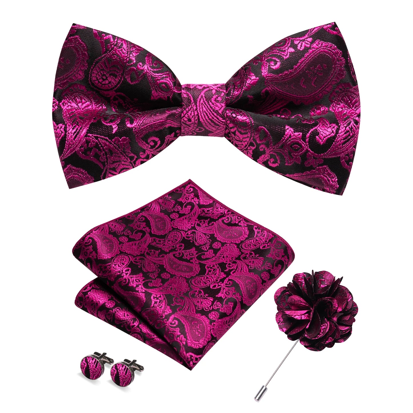 KK Paisley Mens Bow Tie