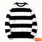 Retro Striped Graphic Unisex Sweatshirts Simple Casual Long Sleeve 3D Printed Ugly Sweatshirt Loose Breathable O Neck Pullovers