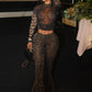 KK 2 Piece Set Croptop+Pants Matching Outfits